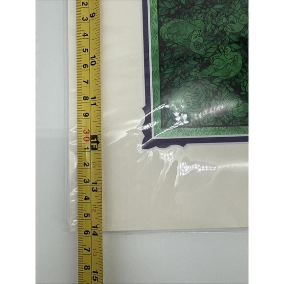 Disney Mickey Mouse Flower & Garden 2020 Print by Kenny Yamada 18x14 - Picture 10 of 16